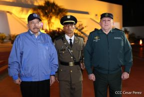 Acto de graduación de la Academia Militar del Ejército de Nicaragua