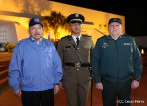 Acto de graduación de la Academia Militar del Ejército de Nicaragua