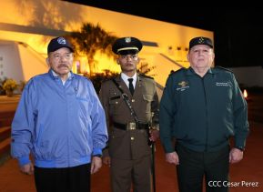 Acto de graduación de la Academia Militar del Ejército de Nicaragua