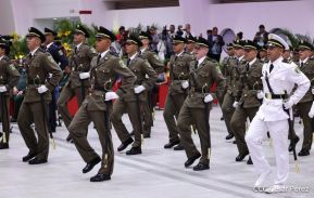 Acto de graduación de la Academia Militar del Ejército de Nicaragua