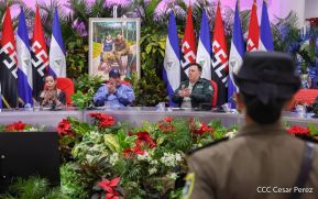 Acto de graduación de la Academia Militar del Ejército de Nicaragua