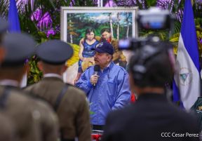 Acto de graduación de la Academia Militar del Ejército de Nicaragua