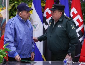 Acto de graduación de la Academia Militar del Ejército de Nicaragua