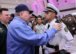 Acto de graduación de la Academia Militar del Ejército de Nicaragua