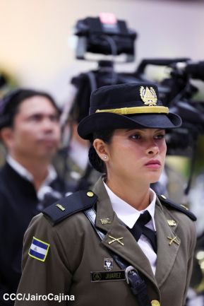 Acto de graduación de la Academia Militar del Ejército de Nicaragua