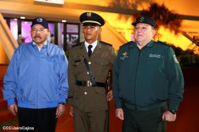 Acto de graduación de la Academia Militar del Ejército de Nicaragua