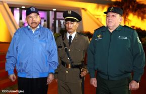 Acto de graduación de la Academia Militar del Ejército de Nicaragua