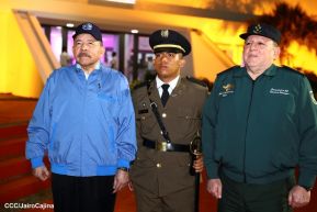Acto de graduación de la Academia Militar del Ejército de Nicaragua