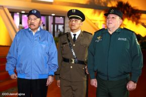 Acto de graduación de la Academia Militar del Ejército de Nicaragua