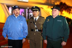Acto de graduación de la Academia Militar del Ejército de Nicaragua