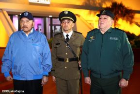 Acto de graduación de la Academia Militar del Ejército de Nicaragua