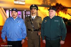 Acto de graduación de la Academia Militar del Ejército de Nicaragua