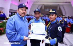 XXVI Promoción de Cadetes de la Universidad de Ciencias Policiales "Leonel Rugama"