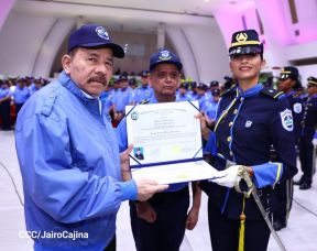 XXVI Promoción de Cadetes de la Universidad de Ciencias Policiales "Leonel Rugama"
