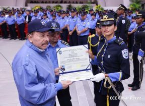 XXVI Promoción de Cadetes de la Universidad de Ciencias Policiales "Leonel Rugama"