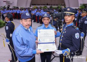 XXVI Promoción de Cadetes de la Universidad de Ciencias Policiales "Leonel Rugama"