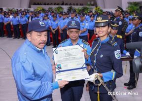 XXVI Promoción de Cadetes de la Universidad de Ciencias Policiales "Leonel Rugama"