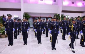 XXVI Promoción de Cadetes de la Universidad de Ciencias Policiales "Leonel Rugama"