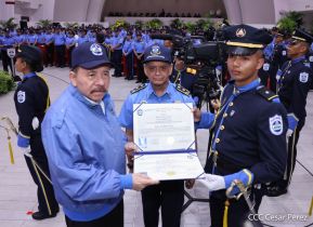 XXVI Promoción de Cadetes de la Universidad de Ciencias Policiales "Leonel Rugama"