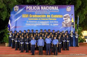 XXVI Promoción de Cadetes de la Universidad de Ciencias Policiales "Leonel Rugama"