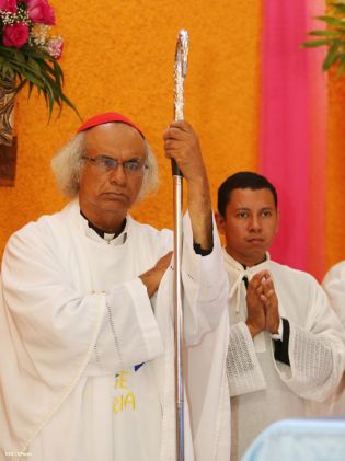Cardenal Brenes oficia misa en honor a María Auxiliadora