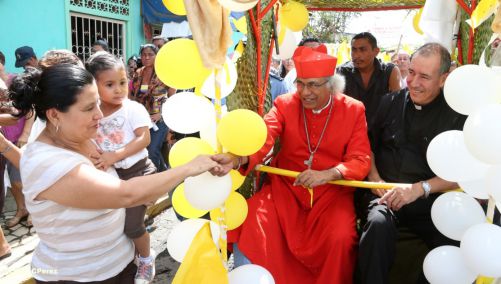 San Rafael del Sur concluye sus fiestas patronales con alegre visita del Cardenal Leopoldo Brenes