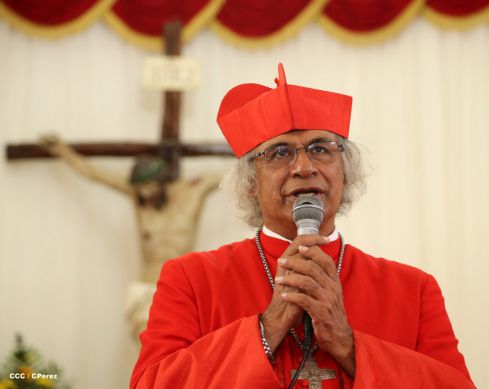 San Rafael del Sur concluye sus fiestas patronales con alegre visita del Cardenal Leopoldo Brenes