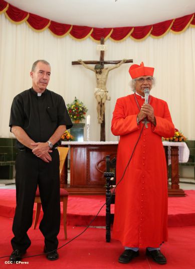 San Rafael del Sur concluye sus fiestas patronales con alegre visita del Cardenal Leopoldo Brenes