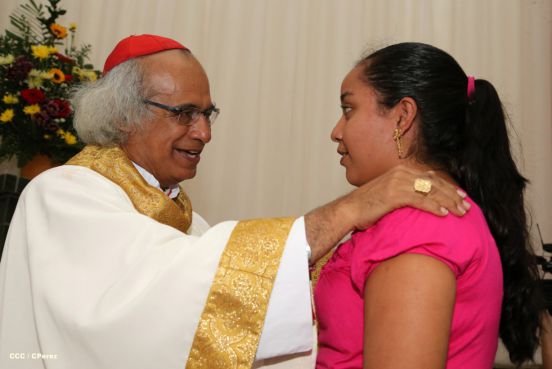 San Rafael del Sur concluye sus fiestas patronales con alegre visita del Cardenal Leopoldo Brenes