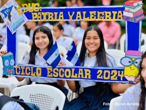 Apertura en Nicaragua del Ciclo Escolar 2024 “Bendiciones y Victorias”