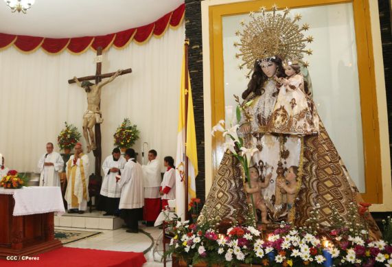 San Rafael del Sur concluye sus fiestas patronales con alegre visita del Cardenal Leopoldo Brenes