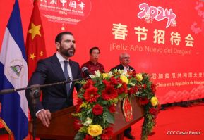 Celebración de la llegada del Año Nuevo Chino 2024 en Nicaragua