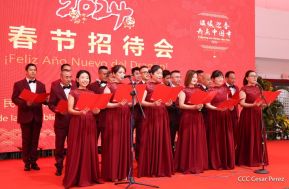 Celebración de la llegada del Año Nuevo Chino 2024 en Nicaragua