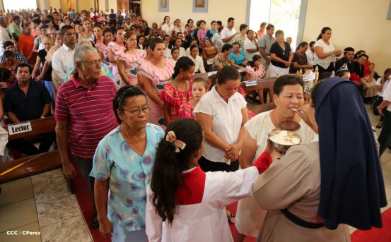 San Rafael del Sur concluye sus fiestas patronales con alegre visita del Cardenal Leopoldo Brenes