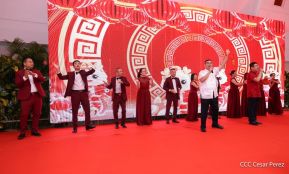 Celebración de la llegada del Año Nuevo Chino 2024 en Nicaragua