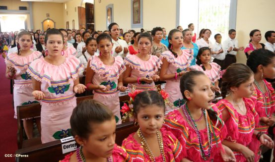 San Rafael del Sur concluye sus fiestas patronales con alegre visita del Cardenal Leopoldo Brenes