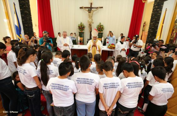 San Rafael del Sur concluye sus fiestas patronales con alegre visita del Cardenal Leopoldo Brenes