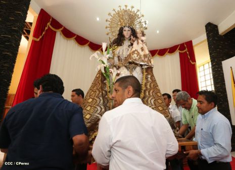San Rafael del Sur concluye sus fiestas patronales con alegre visita del Cardenal Leopoldo Brenes