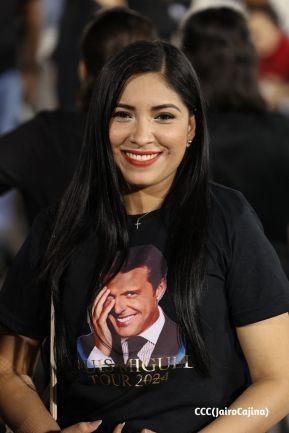 Concierto de Luis Miguel en el Estadio Nacional Soberanía de Managua