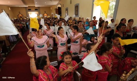 San Rafael del Sur concluye sus fiestas patronales con alegre visita del Cardenal Leopoldo Brenes