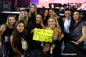 Concierto de Luis Miguel en el Estadio Nacional Soberanía de Managua