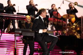 Concierto de Luis Miguel en el Estadio Nacional Soberanía de Managua