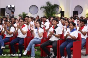 Acto en conmemoración al Tránsito a la Inmortalidad de Augusto C. Sandino