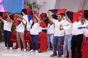 Acto en conmemoración al Tránsito a la Inmortalidad de Augusto C. Sandino