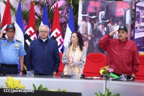 Acto en conmemoración al Tránsito a la Inmortalidad de Augusto C. Sandino