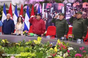 Acto en conmemoración al Tránsito a la Inmortalidad de Augusto C. Sandino