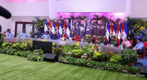 Acto en conmemoración al Tránsito a la Inmortalidad de Augusto C. Sandino