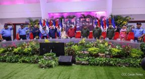 Acto en conmemoración al Tránsito a la Inmortalidad de Augusto C. Sandino