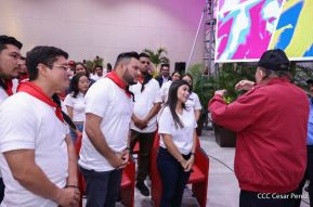 Acto en conmemoración al Tránsito a la Inmortalidad de Augusto C. Sandino