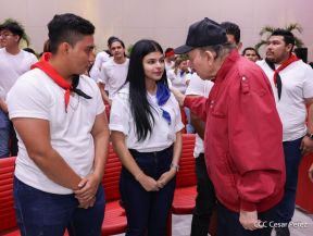 Acto en conmemoración al Tránsito a la Inmortalidad de Augusto C. Sandino